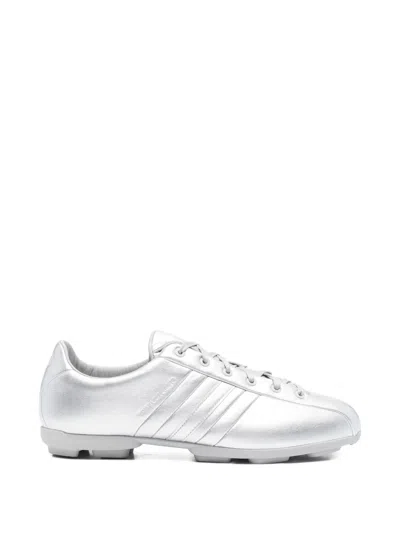 Y-3 Three-stripe Sneakers In Silver