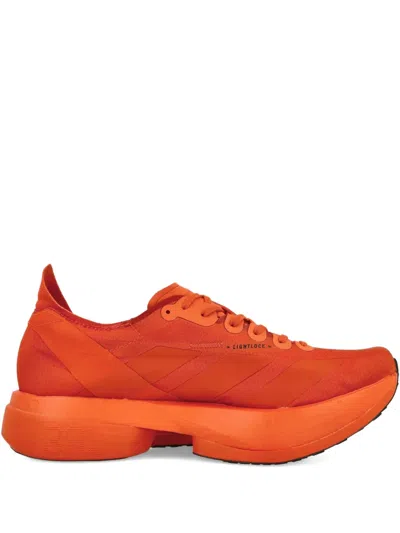 Y-3 Three Stripes-detail Sneakers In Orange