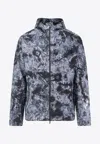 Y-3 Tie-dye Windbreaker Jacket In Multi