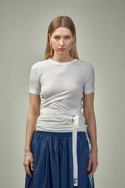 Y-3 Tnc Ss Tee In White