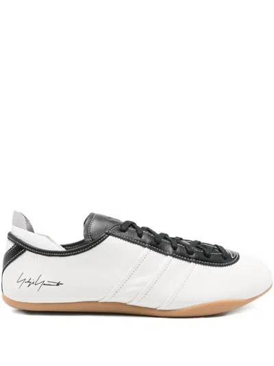 Y-3 Tokyo Leather Sneakers In Gray