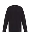 Y-3 Y 3 Long Sleeve T Shirt In Black
