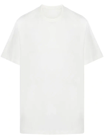 Y-3 Tonal Logo-print T-shirt In White