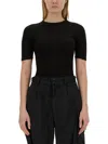 Y-3 Adidas Fitted Ss T-shirt Clothing In Black