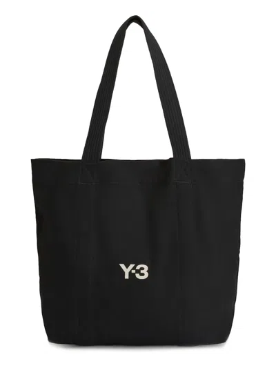 Y-3 Tote Bag With Logo In Pattern