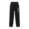 Y-3 Cuffed Track Pants Elastic Waistband In Black