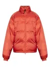 Y-3 Triora Quilted Padded Jacket In Red