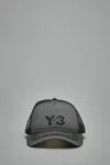 Y-3 Trucker Cap In White