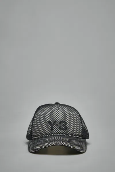 Y-3 Trucker Cap In White