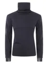 Y-3 Turtleneck Long-sleeve Top In Blue