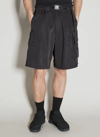 Y-3 Twill Bemuda Shorts In Black