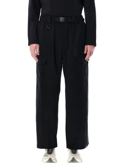 Y-3 Twill Cargo Pants In Black