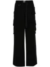 Y-3 Twill Cargo Pants In Black