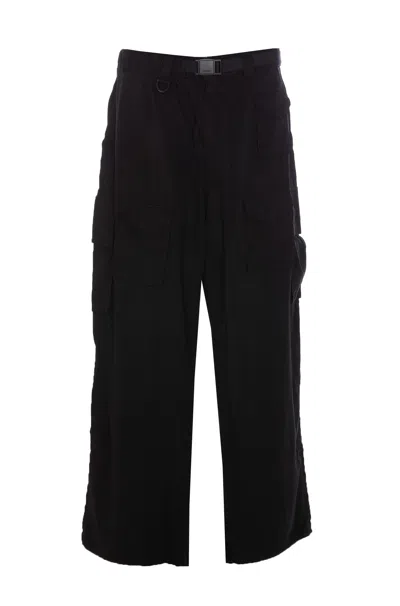 Y-3 Adidas Pants In Black