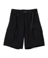 Y-3 Y 3 Cargo Shorts With Fixed Belt In Black