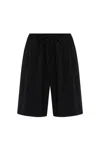 Y-3 Twill Shorts In Black