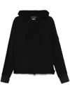 Y-3 Twill Hooded Jacket In Black