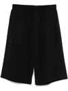 Y-3 Twill Shorts In Black