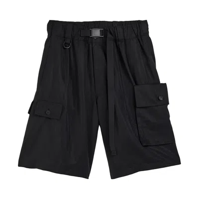 Pre-owned Y-3 Twill Shorts 'black' | Men's Size Xxl
