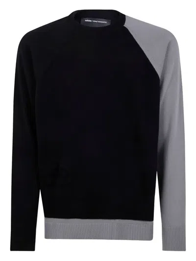 Y-3 U Logo Crew Neck In Black