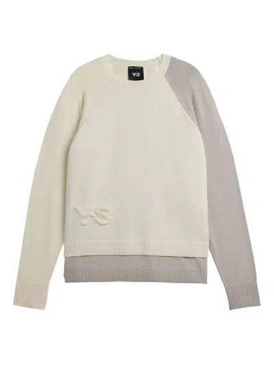 Y-3 U LOGO KNIT CREW