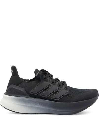 Y-3 Ultraboost 5 Knit Low-top Sneakers In Black