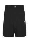 Y-3 Logo Bermuda Shorts In Black