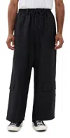 Y-3 Tech Wide Pants In Black