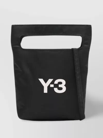 Y-3 Unisex Cut-out Handle Messenger Bag
