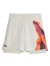 Y-3 Adidas Us Open Tennis Shorts And Leggings Set Clothing In Multi