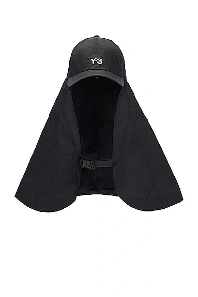 Y-3 Hats Black