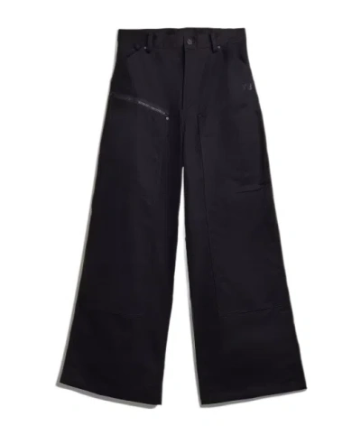 Y-3 Ut Twill Pants In Black