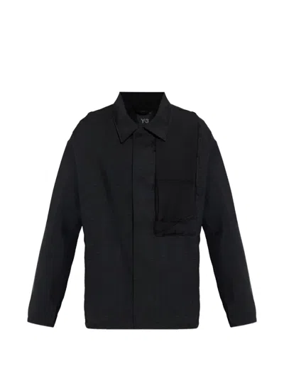 Y-3 Utility Chest-pocket Jacket In Black