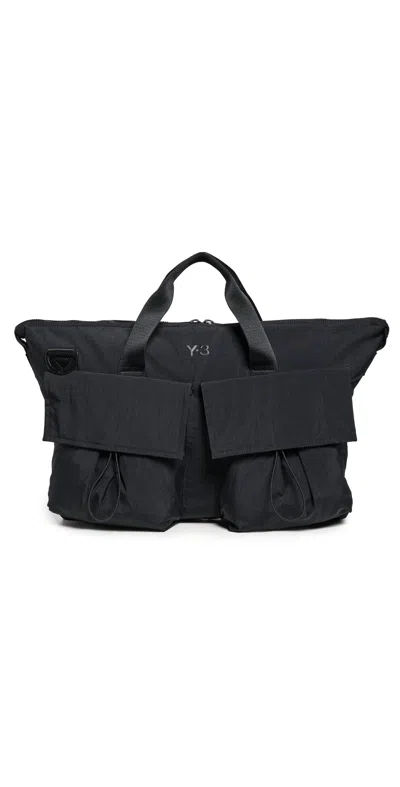 Y-3 Utility Messenger Bag Black