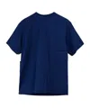 Y-3 Panelled T-shirt In Dark Blue