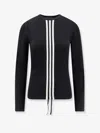Y-3 Viscose And Recycled Polyester T-shirt In Black