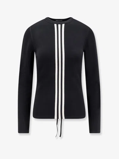 Y-3 Y-3 VISCOSE AND RECYCLED POLYESTER T-SHIRT