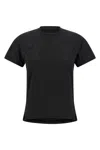 Y-3 Polyester W Run T-shirt In Black