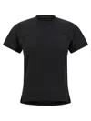 Y-3 Polyester W Run T-shirt In Black