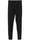 Y-3 W Run Tights Leggings In Schwarz