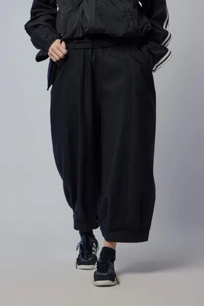 Y-3 W Su Cropped Tp In Black