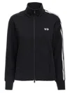 Y-3 Adidas 3-striped Track Top In White/black