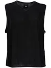 Y-3 Waffle Vest In Black