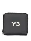 Y-3 Adidas Logo Zip Wallet In Multicolor