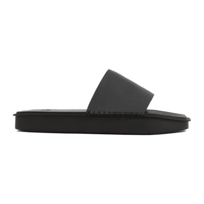 Y-3 Water Slide Black Synthetic Sandals