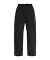 Y-3 Logo-print Track Pants In Black
