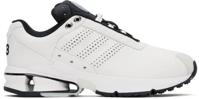 Y-3 White A3 Control Sneakers