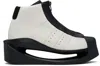 Shop Y-3 White & Black Gendo Pro Model Sneakers In Talc/talc