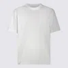 Y-3 Logo Cotton T-shirt In White