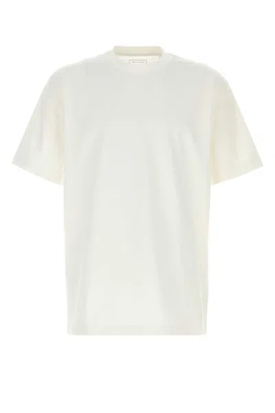 Y-3 White Cotton T-shirt In Neutral